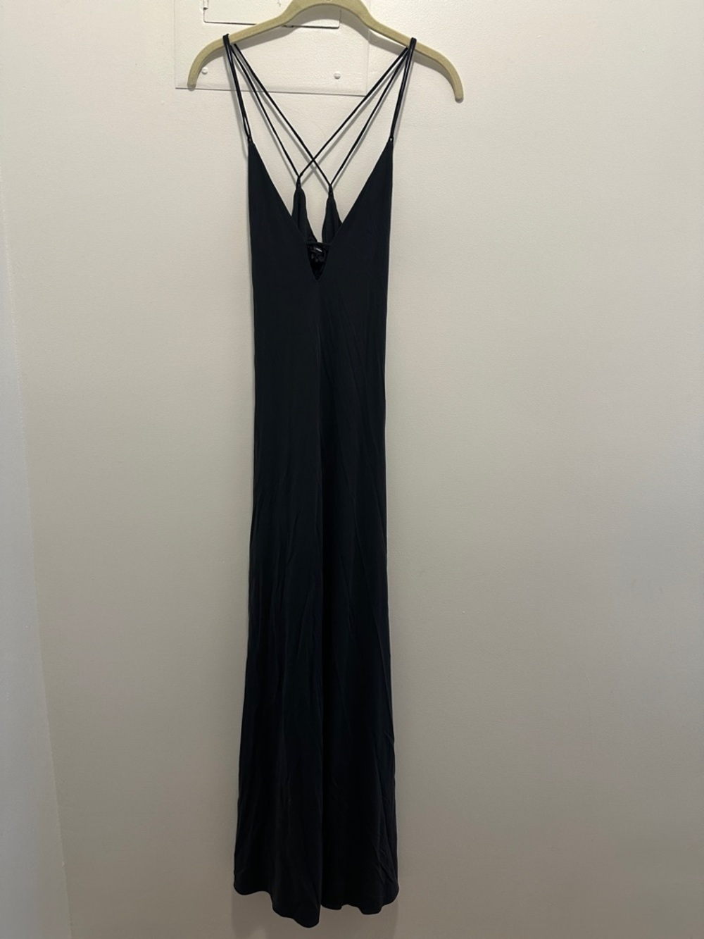 rag & bone Black Strappy Back Maxi Dress